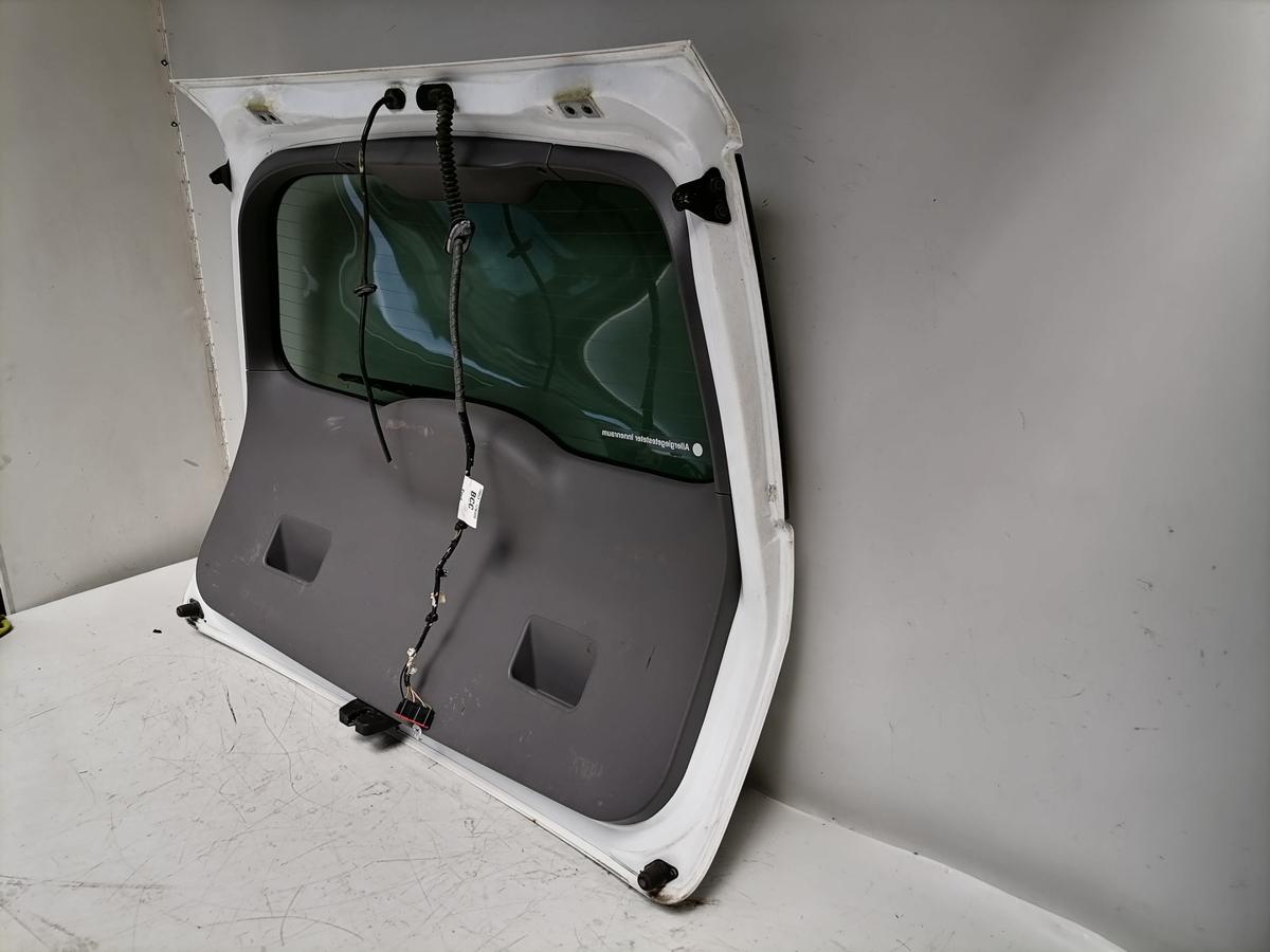 Ford Focus 2 original Heckklappe mit Heckscheibe Kombi Tunier Frost Wei&szlig; Bj.2009